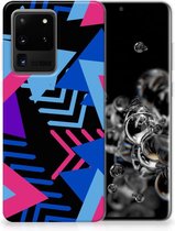 TPU Hoesje Geschikt voor Samsung Galaxy S20 Ultra Funky Triangle