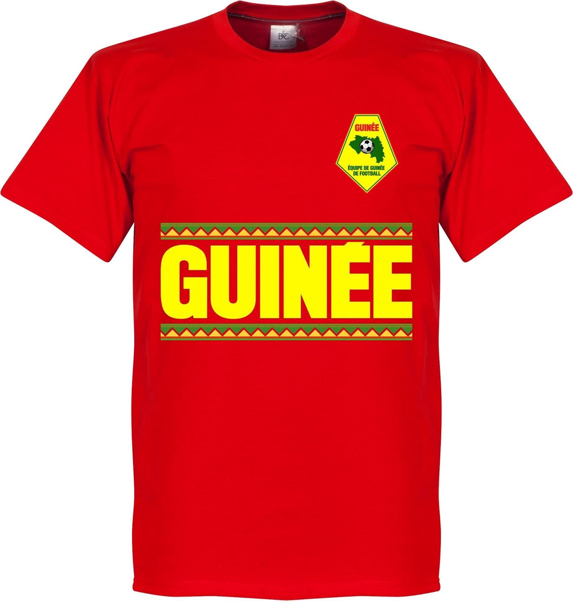 Guinea Team T-Shirt - Rood - L