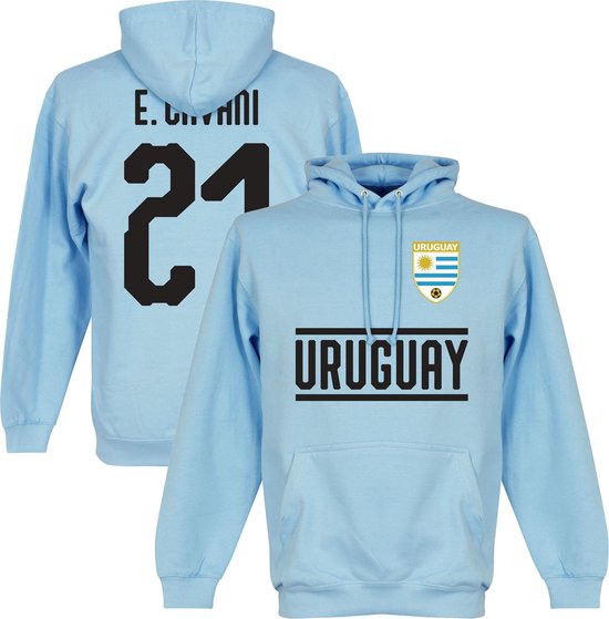Uruguay Cavani 21 Team Hooded Sweater
