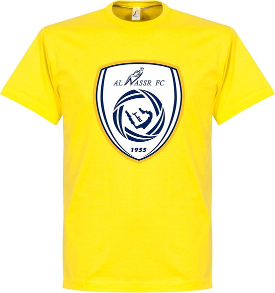 Al Nassr Logo T-Shirt - Geel - S