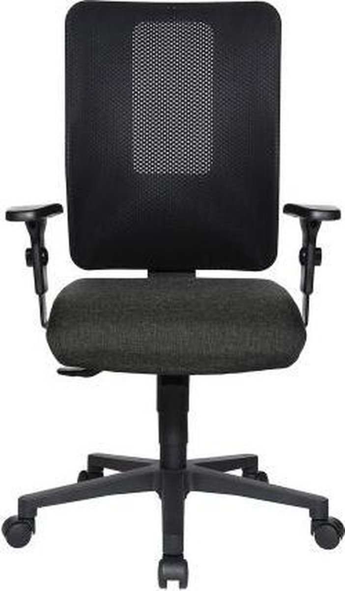 Topstar HJH Work PRO - Professionele bureaustoel - Zwart / antraciet - Stof