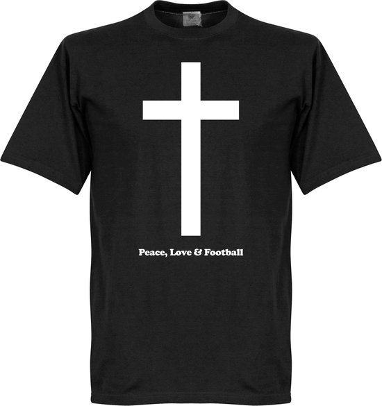 Peace, Love, Football T-shirt - 3XL
