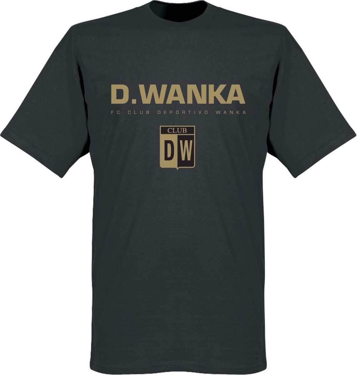 Deportivo Wanka T-Shirt - Zwart - 4XL