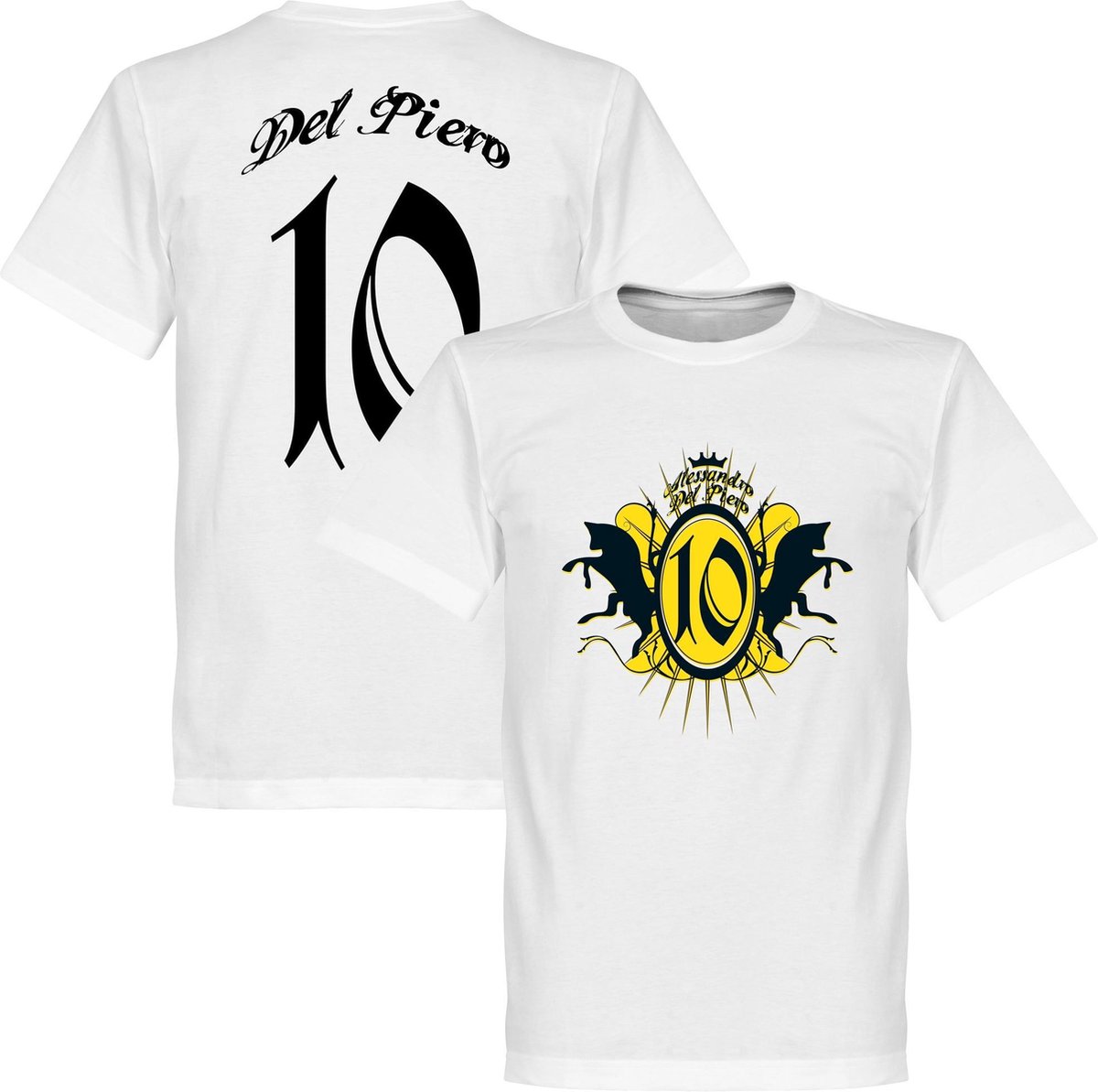 Del Piero Turin Crest T-shirt - 4XL