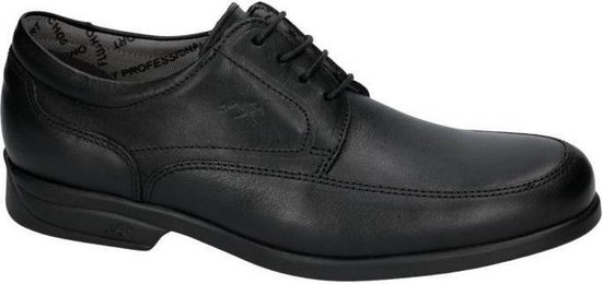 Fluchos -Heren - zwart - geklede lage schoenen - maat 39