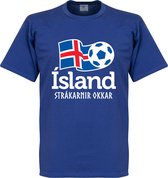 Ijsland Team T-Shirt - L