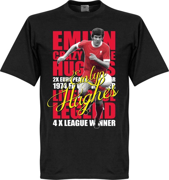 Emlyn Hughes Legend T-Shirt - M