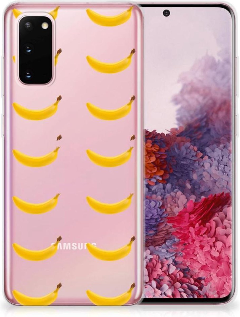 Samsung Galaxy S20 Siliconen Case Banana