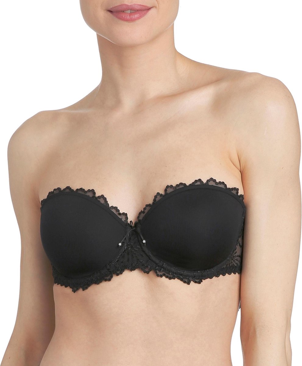 Marie Jo Jane Voorgevormde Strapless Bh 0101338 Zwart - maat EU 80E / FR