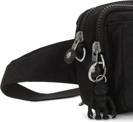 kipling Sac à épaule bandoulière Sac banane Basic Abanu Multi Convertible Crossbody Black Noir