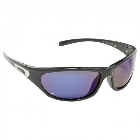Trespass Zonnebril Scotty Unisex Zwart/blauw van trespass — afbeelding 4