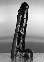 SexFlesh - MOBY the Giant Dick XXXL Dildo - Zwart