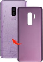 Samsung Galaxy S9+ Back Cover Glas / Glasplaat Achterkant + Plakstrip|Paars / Purple|G965|Reparatie onderdeel