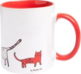 BiggDesign Cats - Mok - Koffiemok - Beker - 300ml