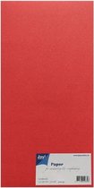Joy!Crafts • papierset 15x30cm 20 vel donker rood