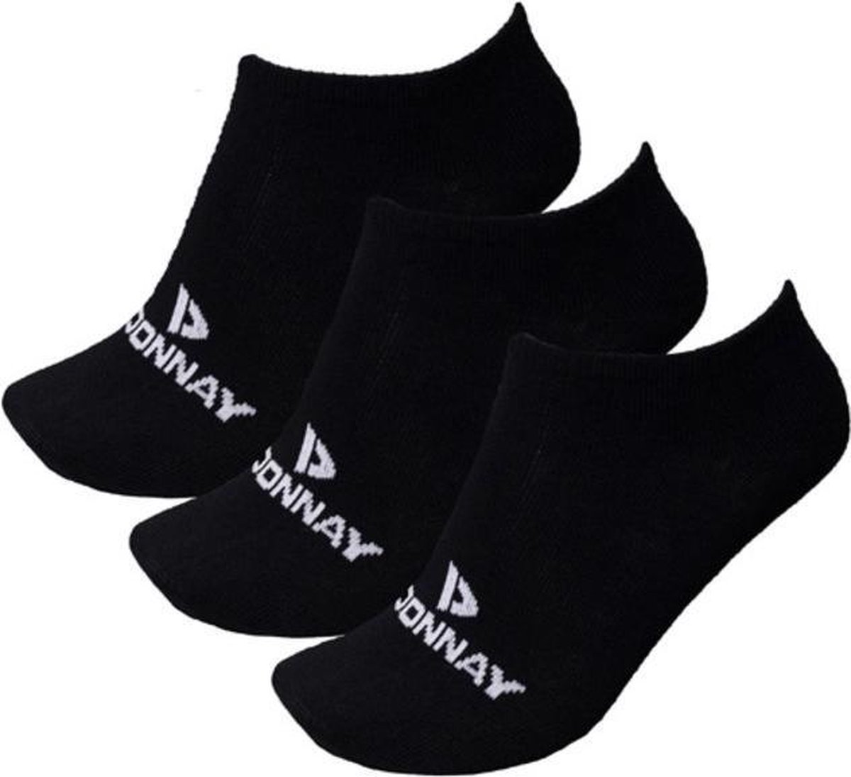 3-Pack Donnay - Sneakersokken - Black (020) - maat 47-50