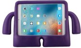 P.C.K. Kinderhoesje Paars met handvaten geschikt voor Apple iPad MINI 1/2/3/4/5 MET GLASFOLIE/TEMPERED GLASS