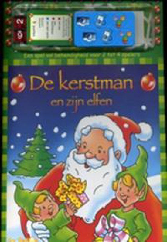 Afbeelding van het spel Spelbord kerst: de kerstman en zijn elfen