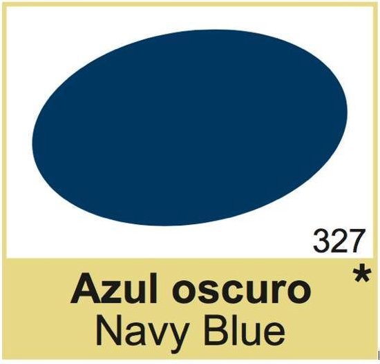 TRG Supercolor peinture pour chaussures 327 bleu marine