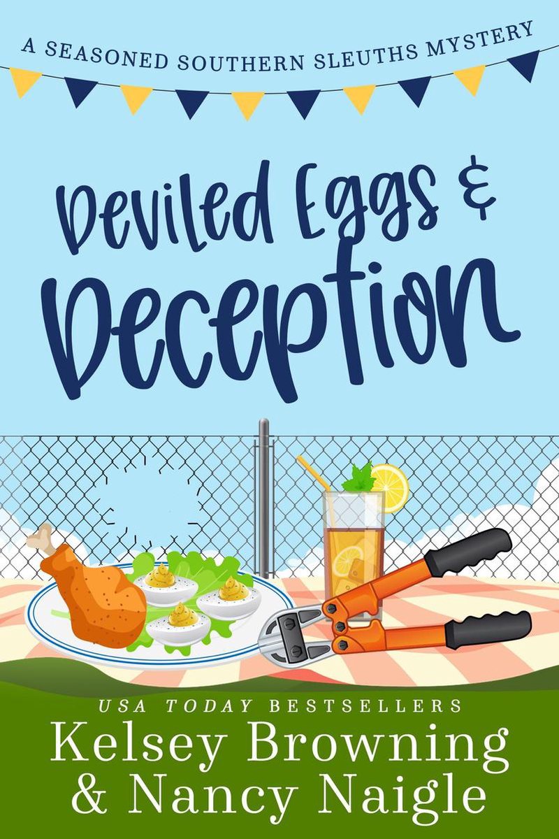 Seasoned Southern Sleuths Cozy Mystery 3 - Deviled Eggs and Deception - Kelsey Browning