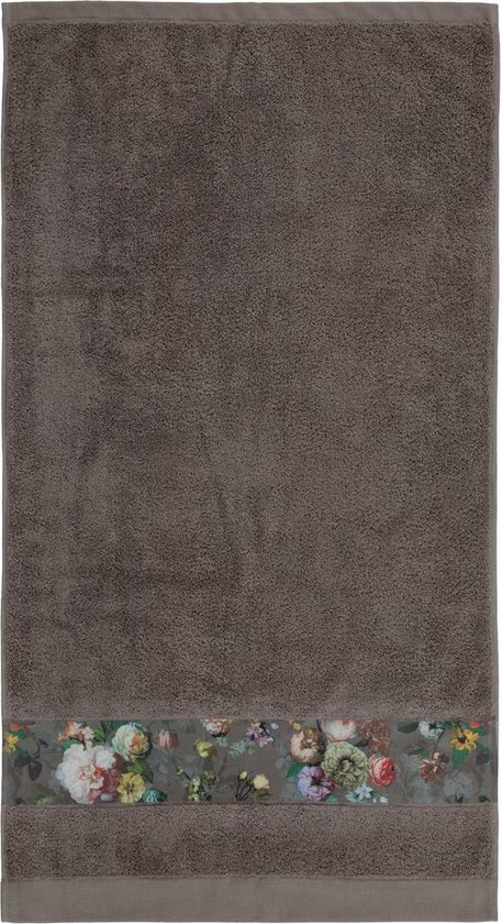 ESSENZA Fleur Handdoek Taupe - 70x140 cm