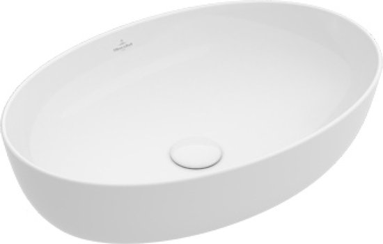 Villeroy & Boch Artis opzetwastafel ovaal 61x41cm zonder overloop ...