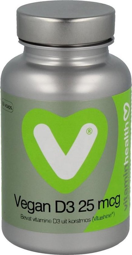 - D3 25 mcg vitamine 1000 IE) - 60 vegicaps | bol.com