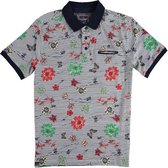 Fellows United Korte mouw Polo shirt - 01.3623 Marine (Maat: M)