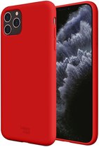 HappyCase iPhone 11 Pro Max Siliconen Back Cover Hoesje Rood