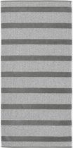 Beddinghouse Sheer Stripe Badhanddoek - 70x140 cm - Antraciet