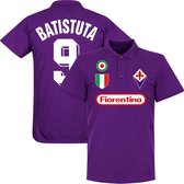 Fiorentina Batistuta 9 Team Polo - Paars - L