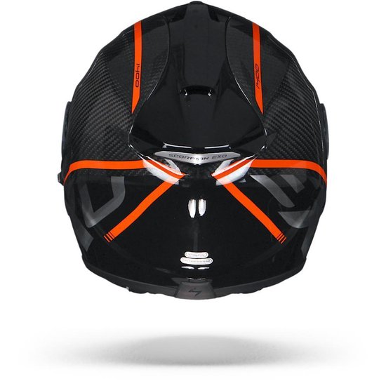 Scorpion EXO-1400 Air Carbon Grand Orange Full Face Helmet M | bol.com