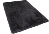 Beliani CIDE - Vloerkleed - zwart - polyester