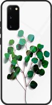 Samsung Galaxy S20 Ultra Hoesje Printing Glass Hybride met Tree Print