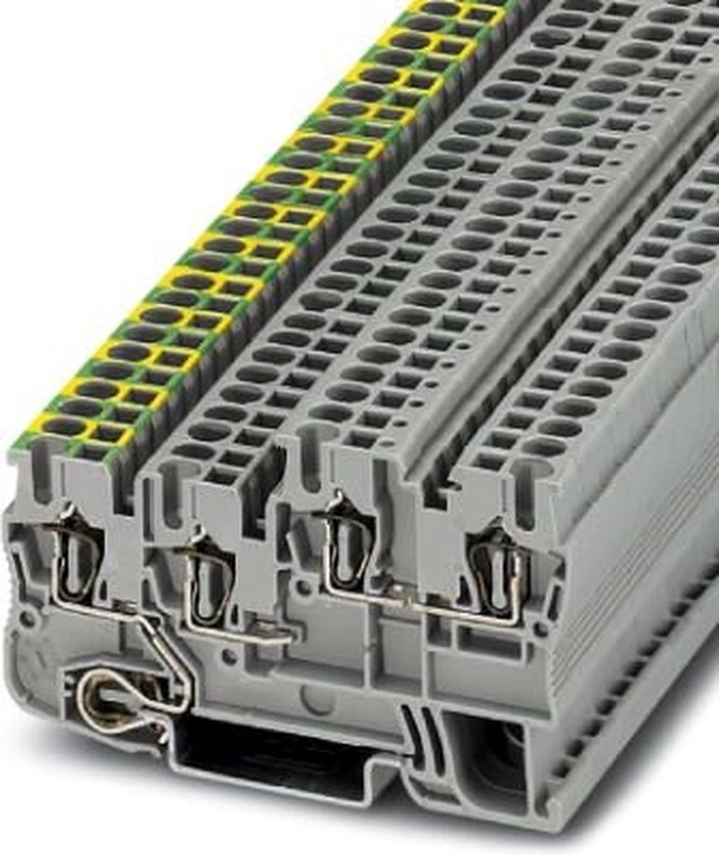 Phoenix Contact 3209044 klemmenblok 4 Grijs - STIO 2,5/3-PE/B/L