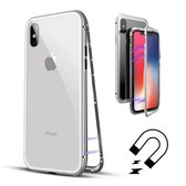 Magnetisch iPhone X/Xs hoesje - ZILVER - voor iPhone X/Xs