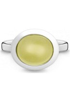 QUINN - Ring - Dames - Zilver 925 - Edelsteen - Citroenkwarts - Breedte 56 - 21518648