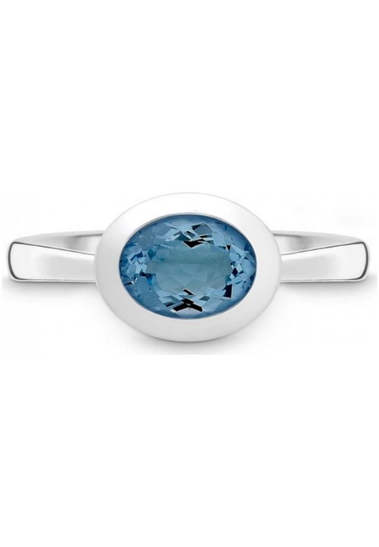 Quinn - Dames Ring - 925 / - zilver - edelsteen - 214006582