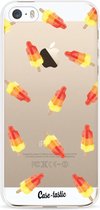 Casetastic Apple iPhone 5 / iPhone 5S / iPhone SE Hoesje - Softcover Hoesje met Design - Rocket Lollies Print