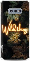Casetastic Samsung Galaxy S10e Hoesje - Softcover Hoesje met Design - Wild Thing Print