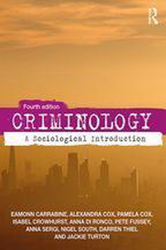 Criminology - cover