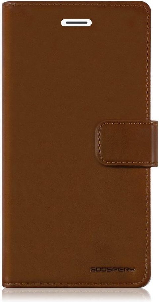 Hoesje geschikt voor iPhone XS Max - Blue Moon Diary Wallet Case - Bruin