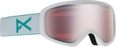 Anon Insight goggle Sonar white / Sonar silver (met extra amber lens)