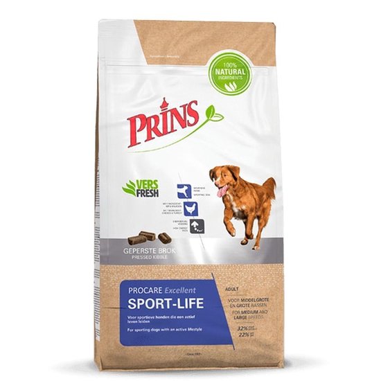 Prins Sport-life Excellent - Hondenvoer - 15 kg | bol.com
