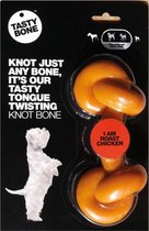 TastyBone - Knotted - Roast Chicken - Hond - Kauwspeelgoed - Vegan - Kluif - Nylabone