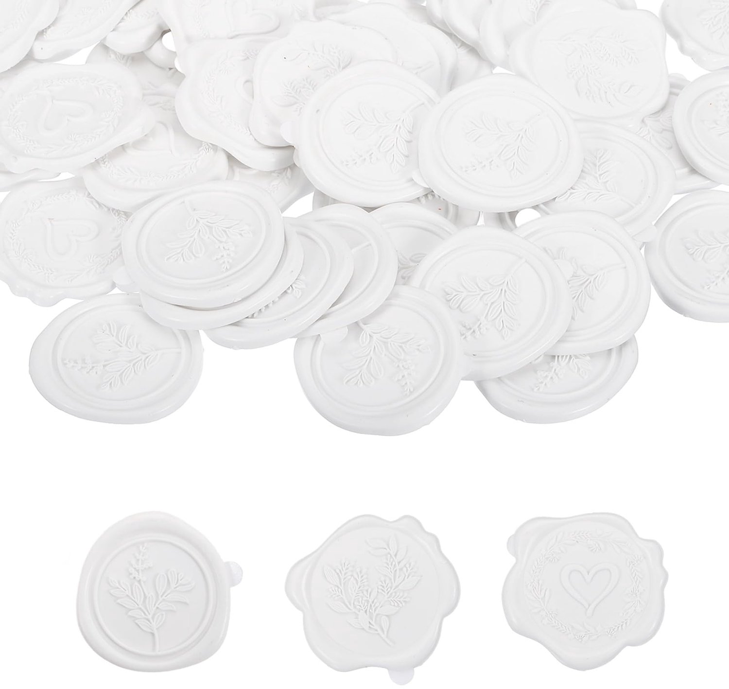 Waszegel Stickers voor Uitnodigingen - 60 Stuks