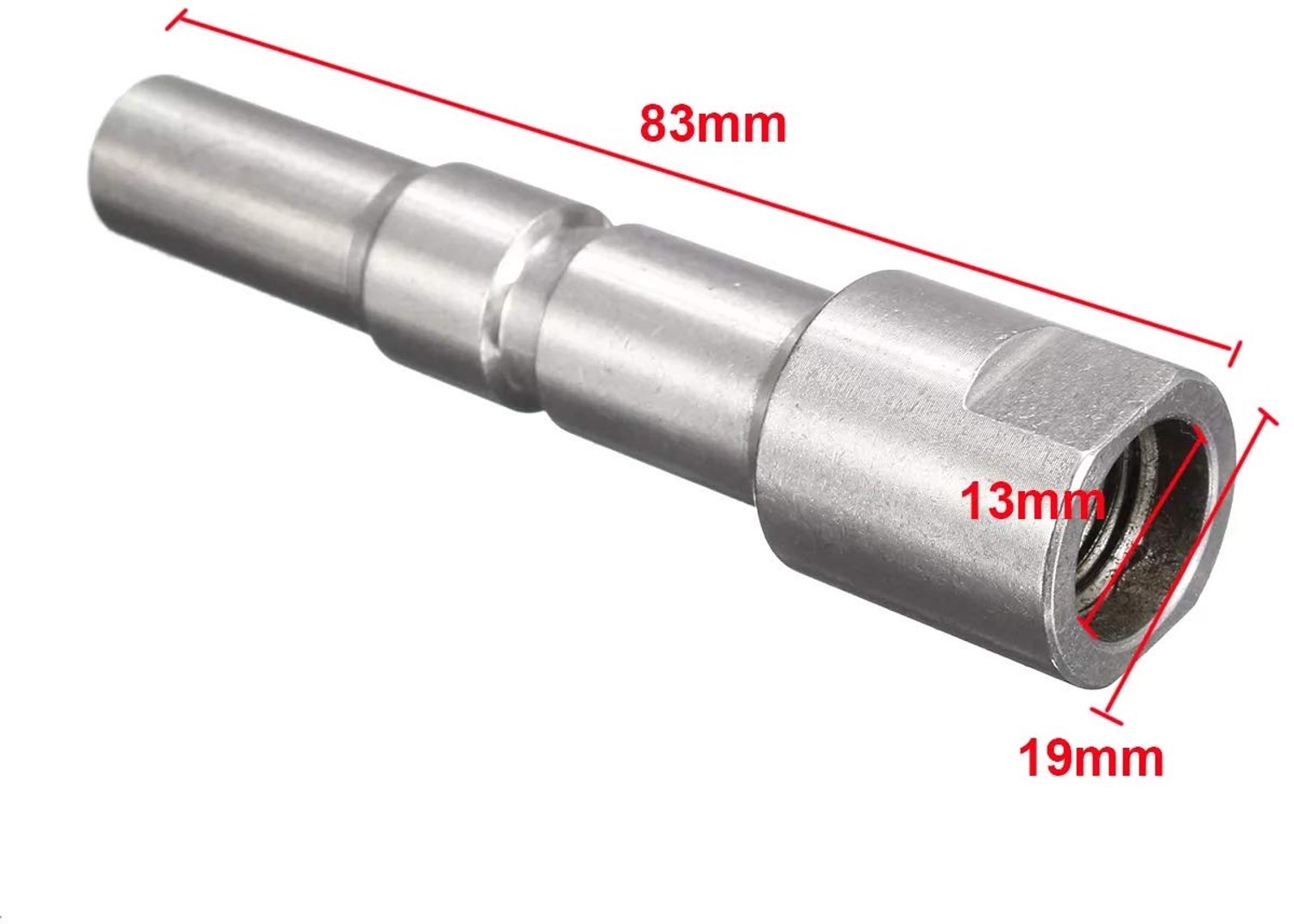 Dailygoods - Snelle release Sneeuw Foam Lance Adapter - Kew Nilfisk Alto - Eenvoudig te installeren - Roestvrij staal - Duurzaam en robuust - Geschikt...