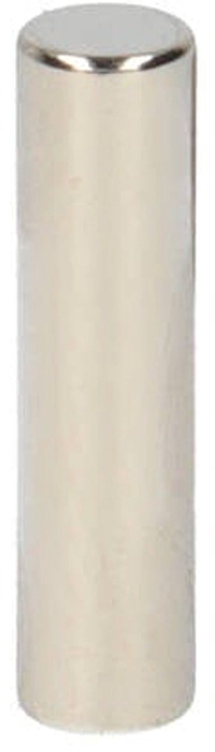 Neodymium Staafmagneet Ø5 x 20 mm N48 NiCuNi – 15 stuks
