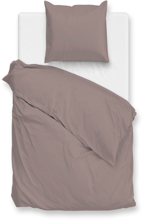 Zohome Dekbedovertrek Satinado - Paars - Lits-jumeaux - Dekbedhoes van 100% Katoen-Satijn - Uni - 260x220 + 2 slopen 60/70 cm van Merkloos — afbeelding 5