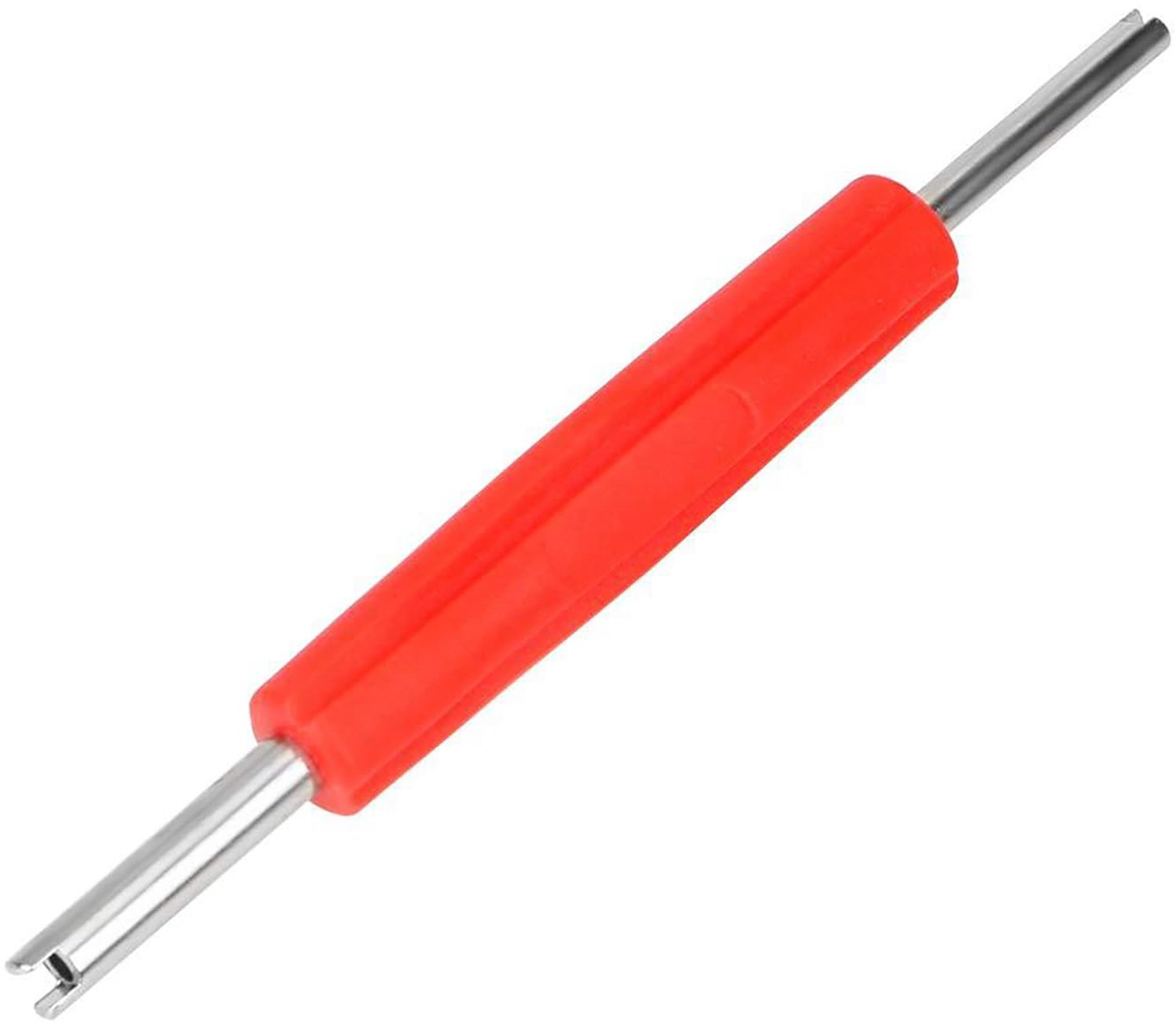Ventieluitdraaier 2-zijdig - Bandenventielverwijderaar - Ventielkern gereedschap - Duurzaam kunststof - Robuuste stalen schacht - Eenvoudig te bedienen - Bandenreparatiegereedschap